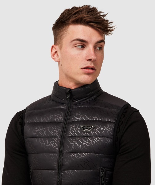 Teratta 2.0 Aop Gilet Jet Black - Alessandro Zavetti