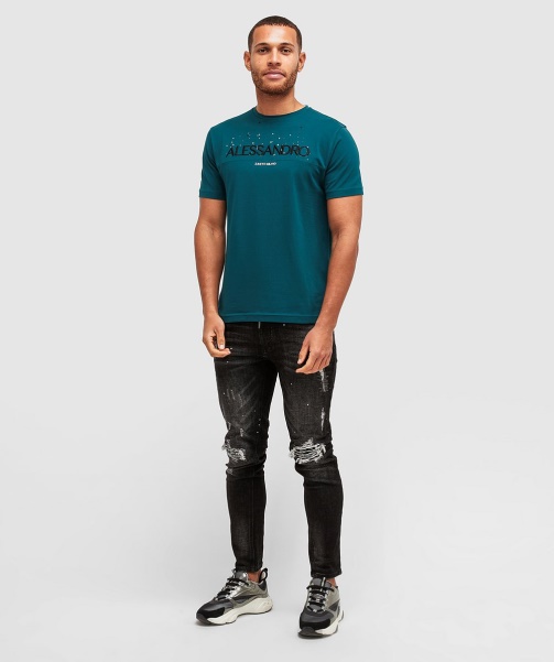 Alessandro Zavetti - Porta T-Shirt Jet Black
