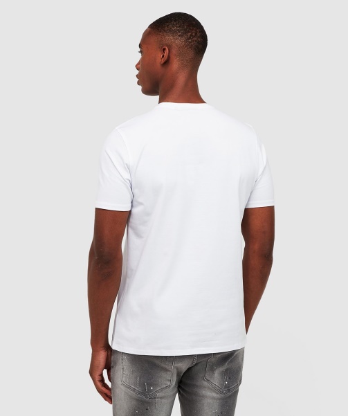 White Growler Paint T-Shirt - Alessandro Zavetti
