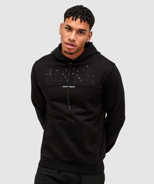 Porta Overhead Hoodie Alessandro Zavetti - Jet Black