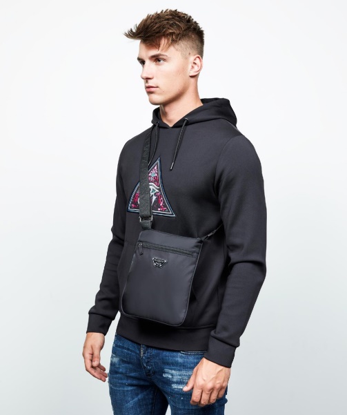 Nuova Messenger Bag Black - Alessandro Zavetti