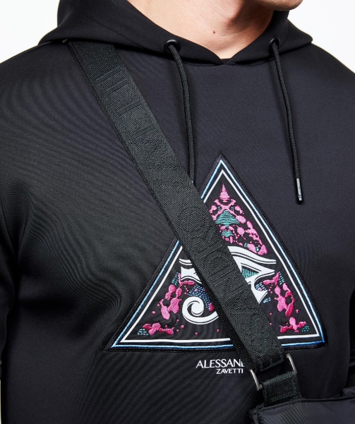 Nuova Messenger Bag Black - Alessandro Zavetti
