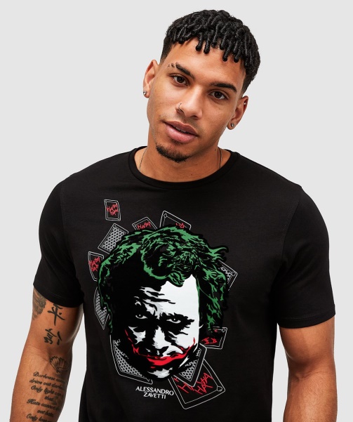 Pagliacci T-Shirt Alessandro Zavetti - Jet Black