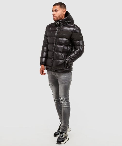 Alessandro Zavetti - Black Catrio Puffer Jacket