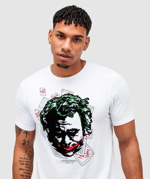 Pagliacci T-Shirt Optic White - Alessandro Zavetti