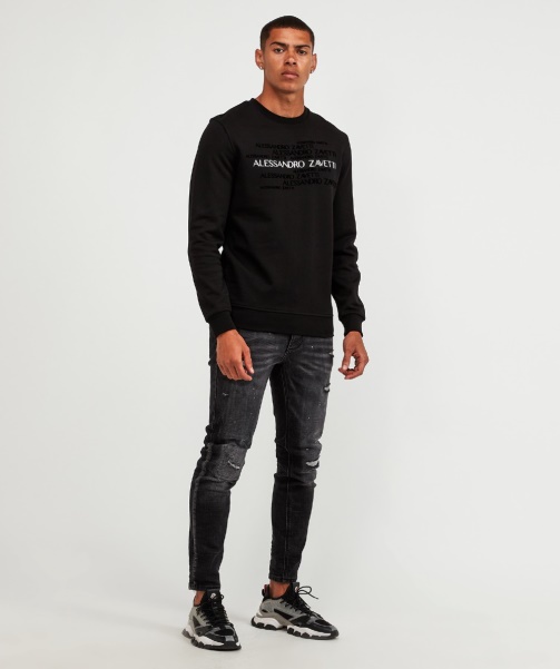 Black Alessandro Zavetti - Novazzi Sweatshirt