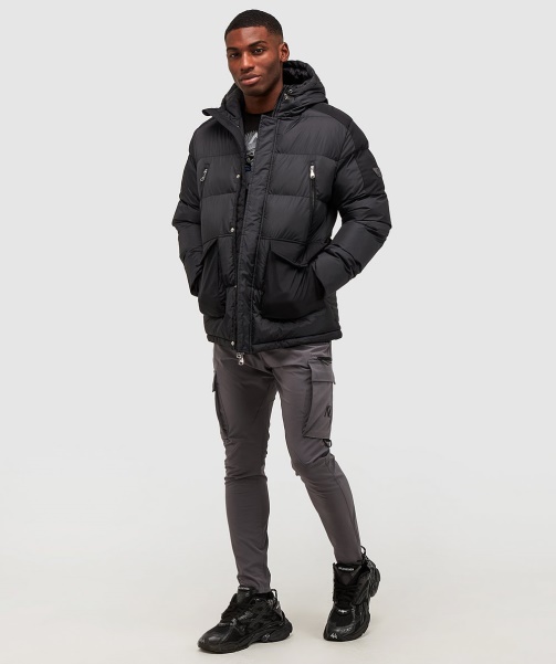 Black Alessandro Zavetti - Vero Puffer Jacket