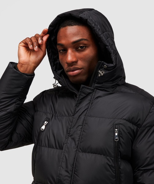 Black Alessandro Zavetti - Vero Puffer Jacket