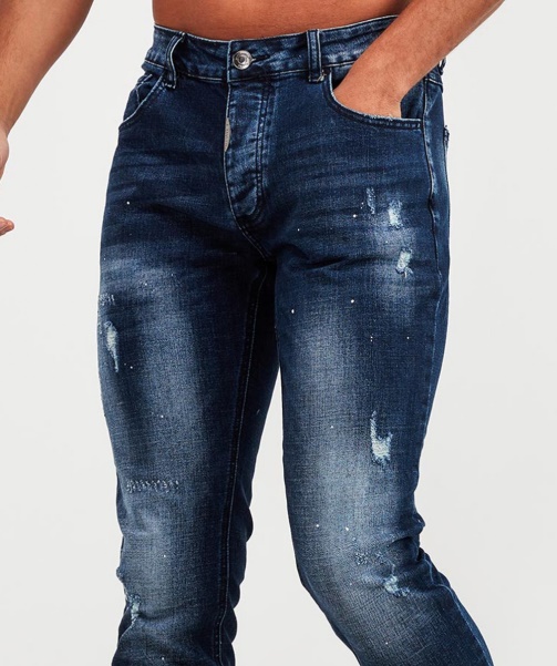 Mid Wash Leonelli Slim Jean - Alessandro Zavetti