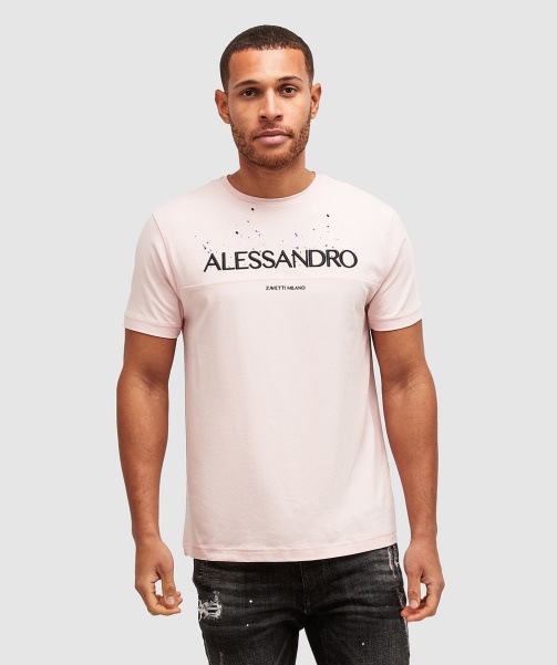Porta T-Shirt Winter Pink - Alessandro Zavetti