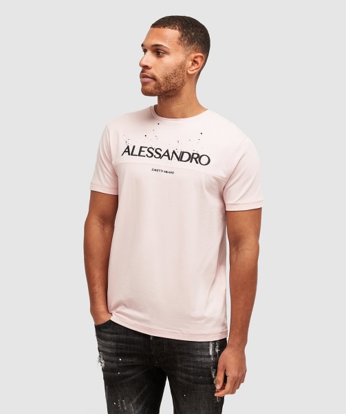 Porta T-Shirt Winter Pink - Alessandro Zavetti