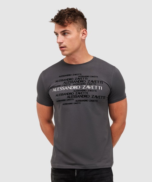 Novazzi T-Shirt Alessandro Zavetti - Magnet Grey