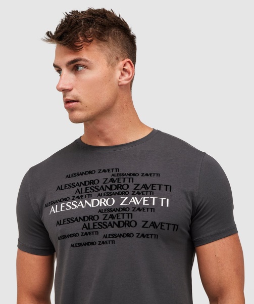 Novazzi T-Shirt Alessandro Zavetti - Magnet Grey