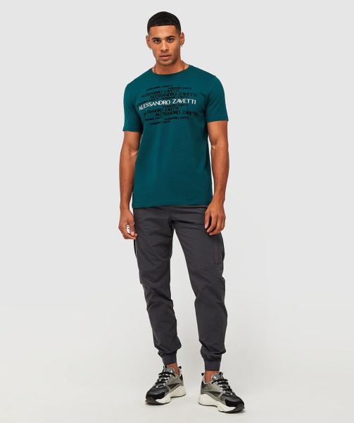 Alessandro Zavetti - Teal Novazzi T-Shirt