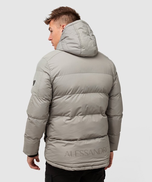 Alessandro Zavetti - Grey Vero Puffer Jacket