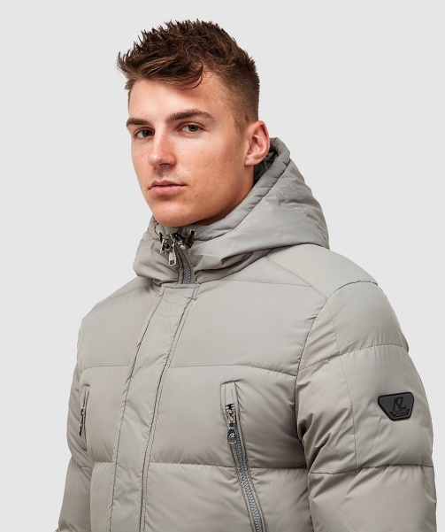 Alessandro Zavetti - Grey Vero Puffer Jacket