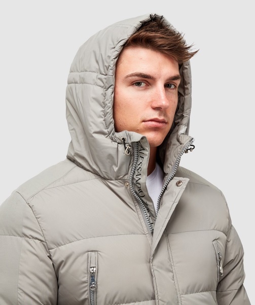 Alessandro Zavetti - Grey Vero Puffer Jacket
