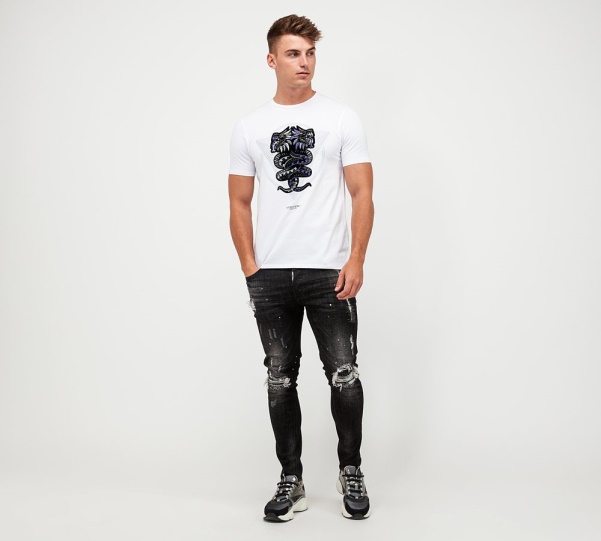Optic White Alessandro Zavetti - Aztec Viper T-Shirt