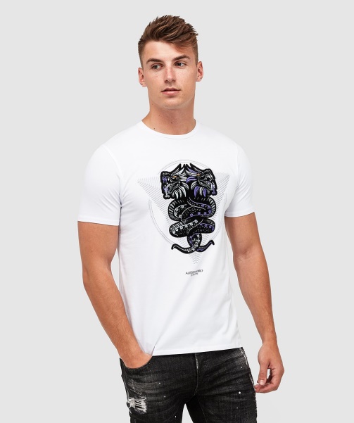 Optic White Alessandro Zavetti - Aztec Viper T-Shirt
