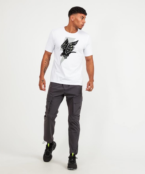 White Alessandro Zavetti - Diving Eagle T-Shirt