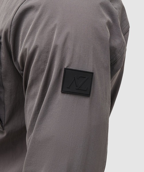 Charcoal Marcello Cargo Overshirt - Alessandro Zavetti