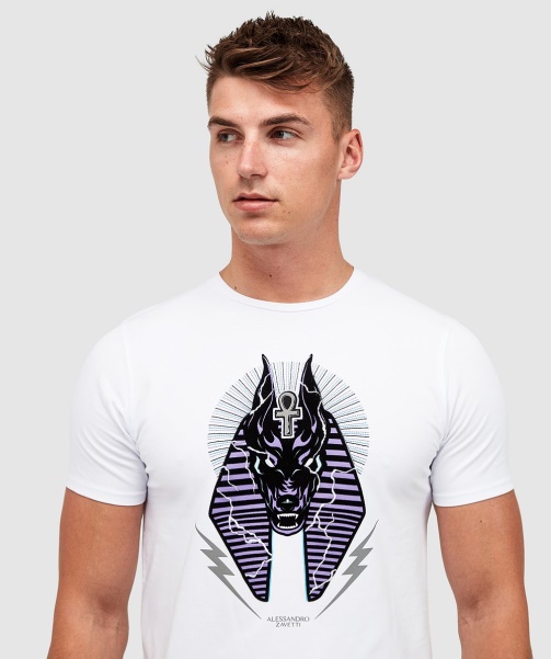 Anubis Lightning T-Shirt Alessandro Zavetti - Jet Black