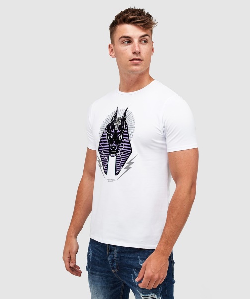 Anubis Lightning T-Shirt Alessandro Zavetti - Jet Black