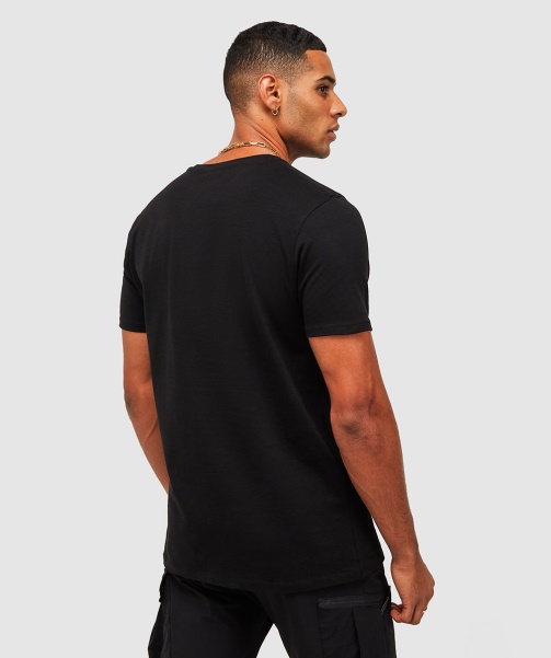 Jet Black Domitia T-Shirt - Alessandro Zavetti