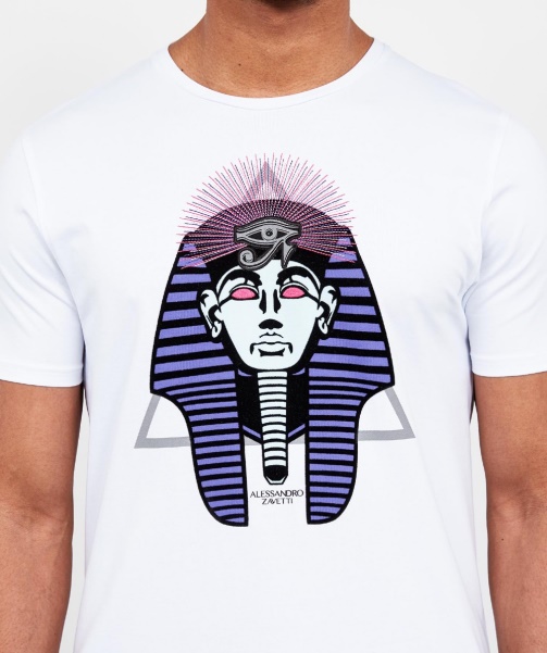 Alessandro Zavetti - White Pharaoh T-Shirt