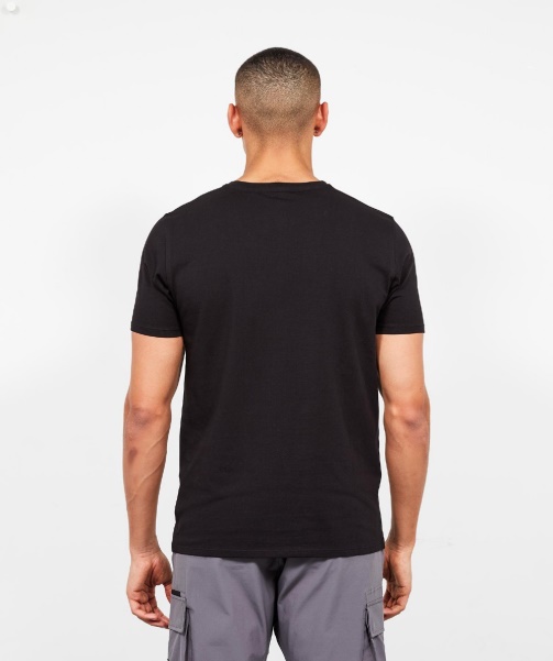 Aztec Stripe T-Shirt Alessandro Zavetti - Black