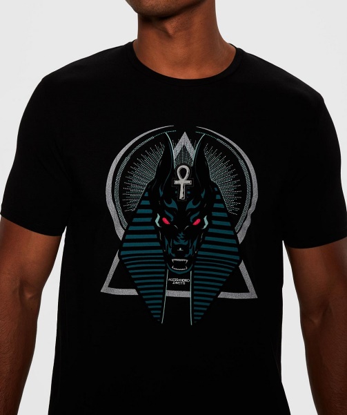 Black Anubis T-Shirt - Alessandro Zavetti