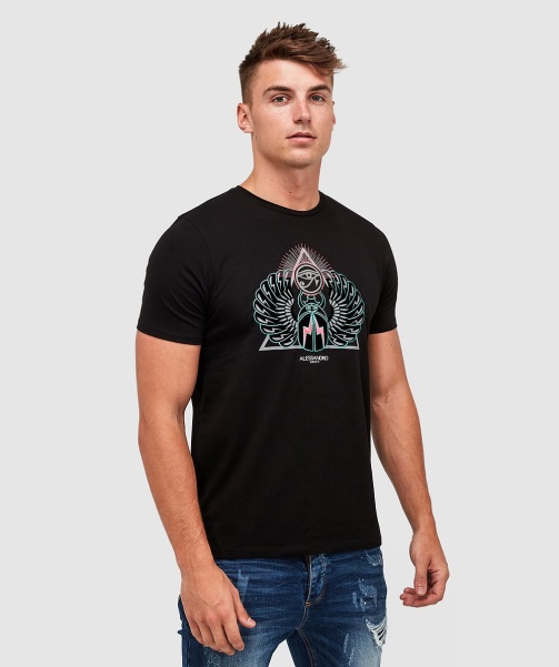 Jet Black Alessandro Zavetti - Scarab T-Shirt
