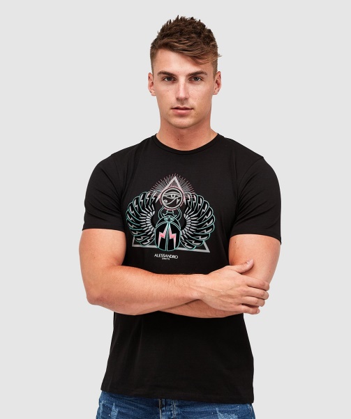 Jet Black Alessandro Zavetti - Scarab T-Shirt