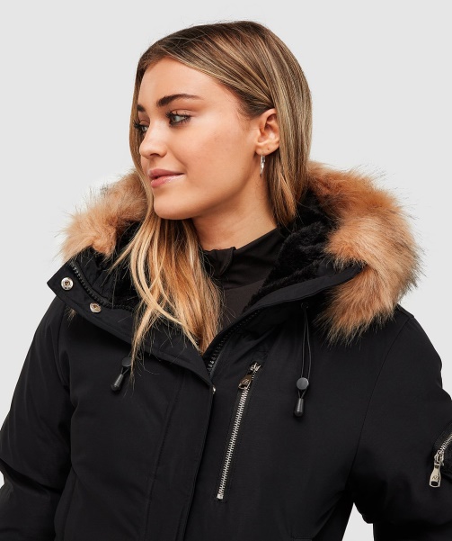 Womens Vittoria Bomber Jacket Black - Alessandro Zavetti