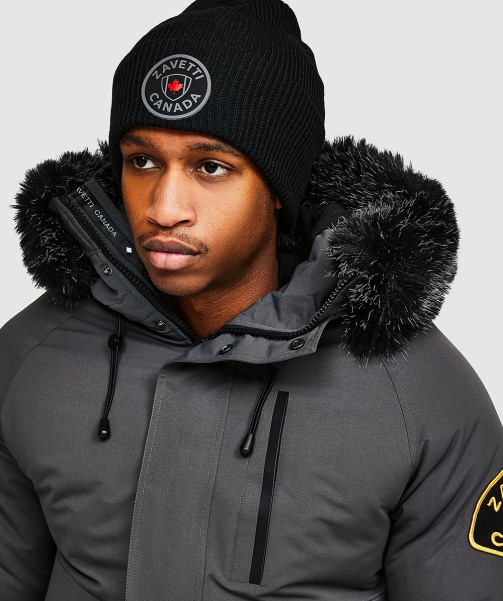 Black Forbes Knitted Hat - Alessandro Zavetti
