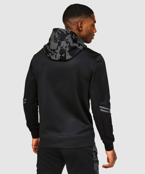 Alessandro Zavetti - Silvatino Overhead Hoodie Jet Black