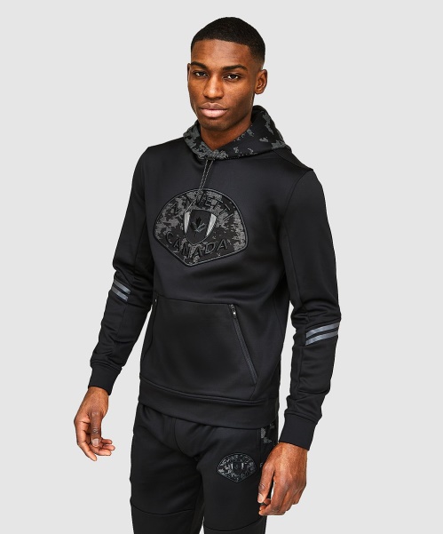 Alessandro Zavetti - Silvatino Overhead Hoodie Jet Black