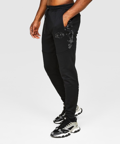 Jet Black Silvatino Jogger - Alessandro Zavetti