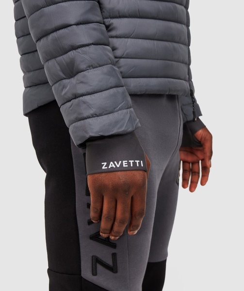 Faro Hybrid Puffer Jacket Black - Alessandro Zavetti