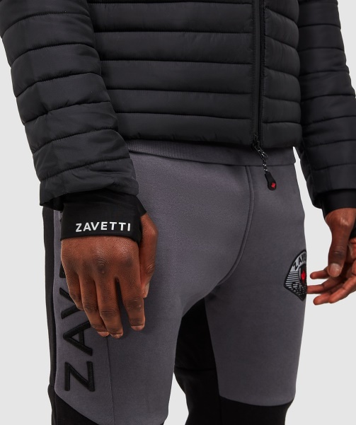 Faro Hybrid Puffer Jacket Black - Alessandro Zavetti
