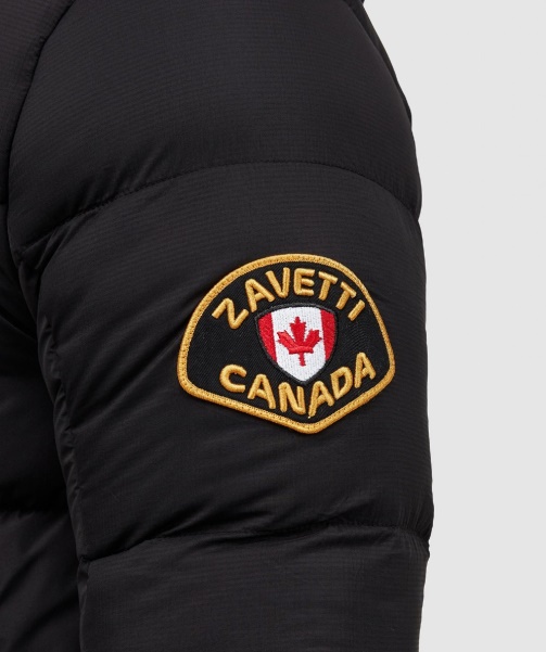 Alessandro Zavetti - Black Talvino 2.0 Longline Puffer Jacket