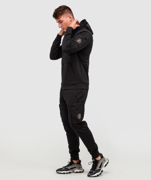 Jet Black Alessandro Zavetti - Evito Jogger