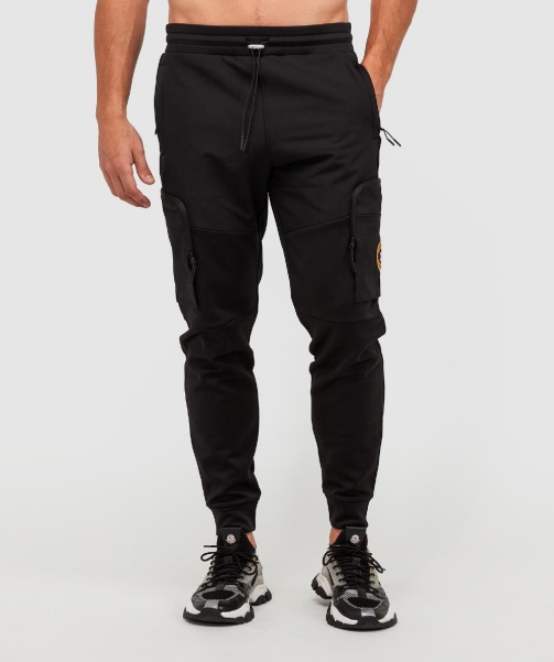 Jet Black Alessandro Zavetti - Evito Jogger