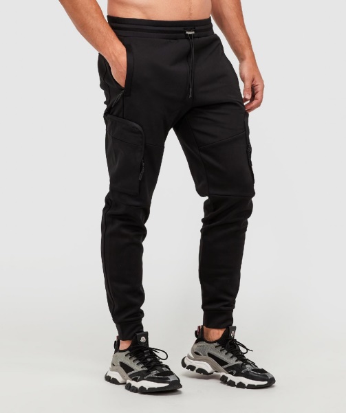 Jet Black Alessandro Zavetti - Evito Jogger