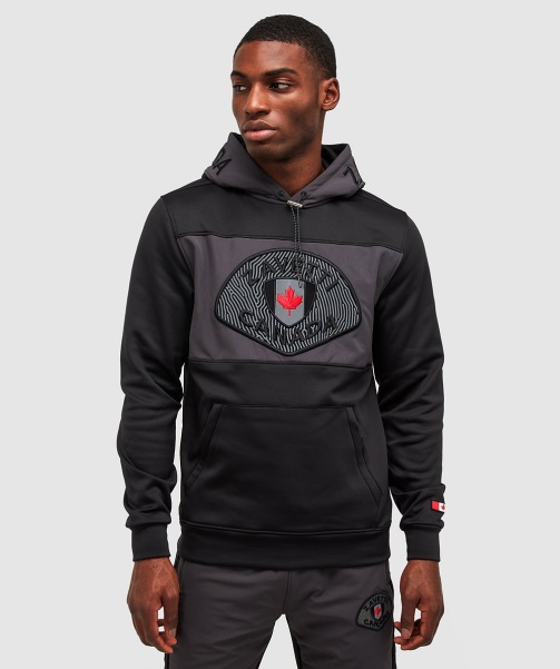 Rivelini Overhead Hoodie Jet Black - Alessandro Zavetti