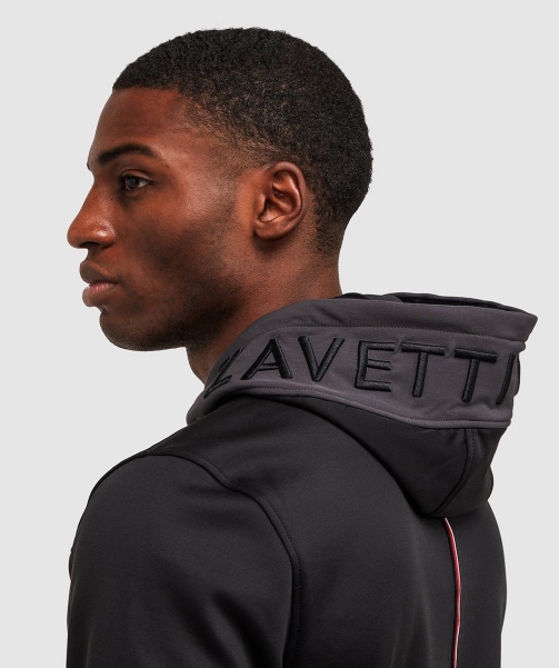 Rivelini Overhead Hoodie Jet Black - Alessandro Zavetti