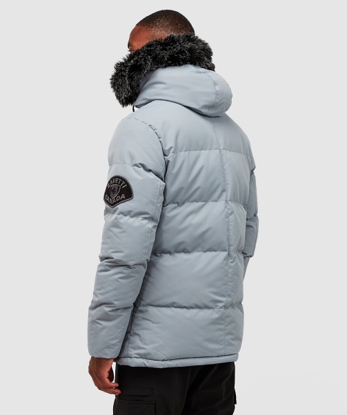 Alessandro Zavetti - Oshawa 2.0 Puffer Parka Jacket Monument Grey