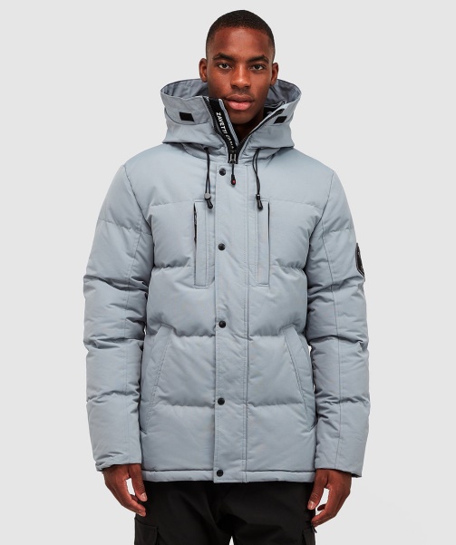 Alessandro Zavetti - Oshawa 2.0 Puffer Parka Jacket Monument Grey