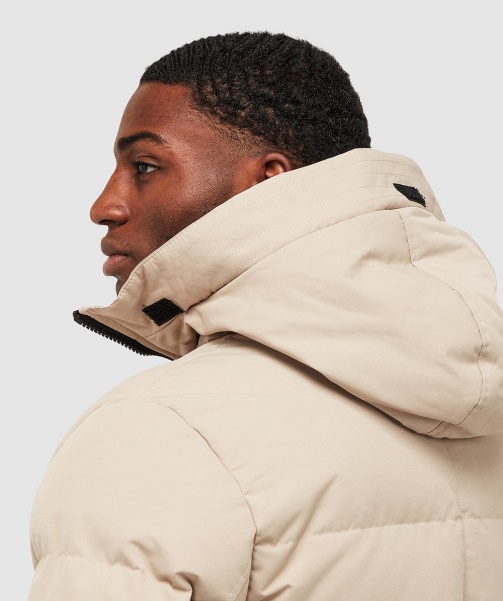 Alessandro Zavetti - Oshawa 2.0 Puffer Parka Jacket Monument Grey