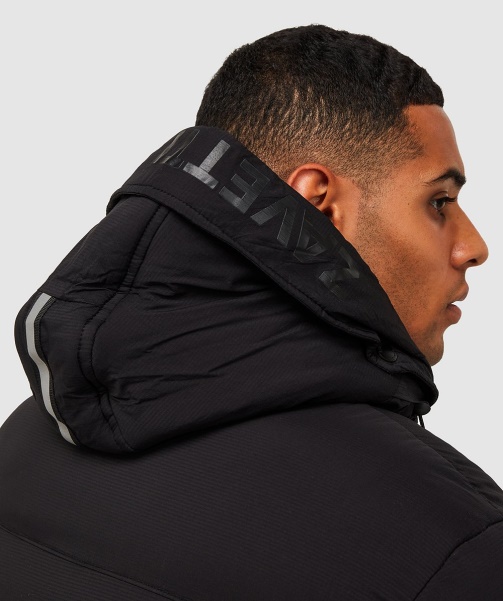 Atlin Puffer Jacket Alessandro Zavetti - Black
